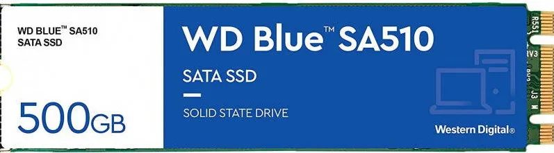 SSD WD Blue SA510 500GB SATA-III M.2 2280