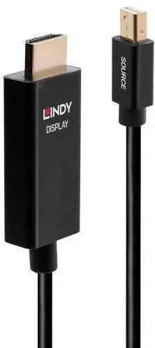 Lindy Cablu 1m Mini DP la HDMI (HDR)