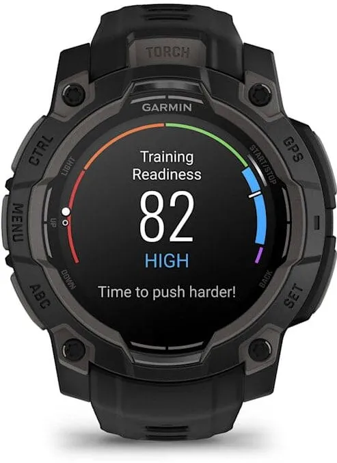 Smartwatch Garmin Smartwatch Garmin Instinct 3, 45mm, AMOLED, Negru, curea Neagra