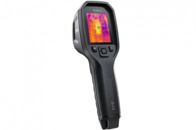 Flir TG165-X MSX Termocamera -25 fino a +300 °C 80 x 60 Pixel 8.7 Hz MSX®, Luce LED integrata, Fotocamera digitale