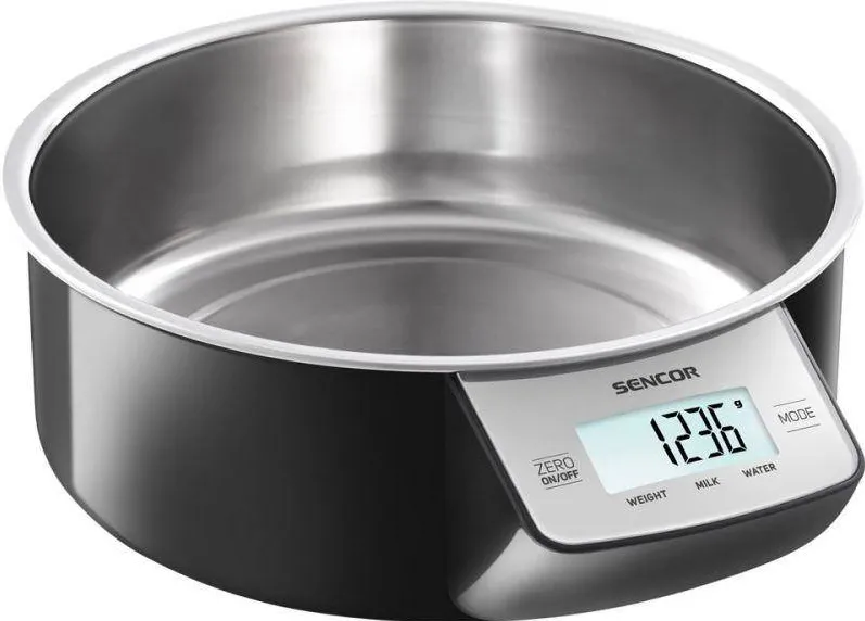 SENCOR Cantar Bucatarie cu Bol Metalic SKS 4030BK