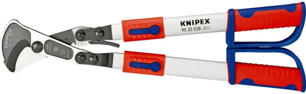 KNIPEX Foarfece pentru cablu (Ratchet action)