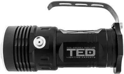 Ted Electric LANTERNA 10W ALUMINIU CU ACUMULATOR 4X 18650