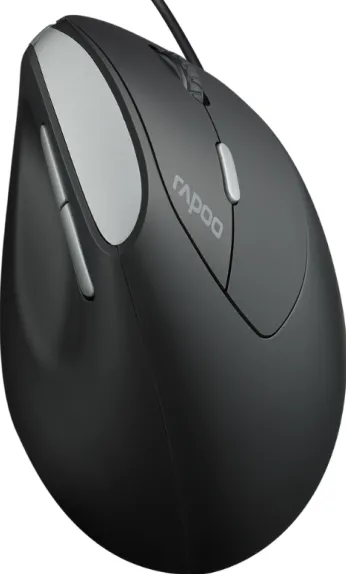 Mouse Rapoo ergonomic mouse EV200 black