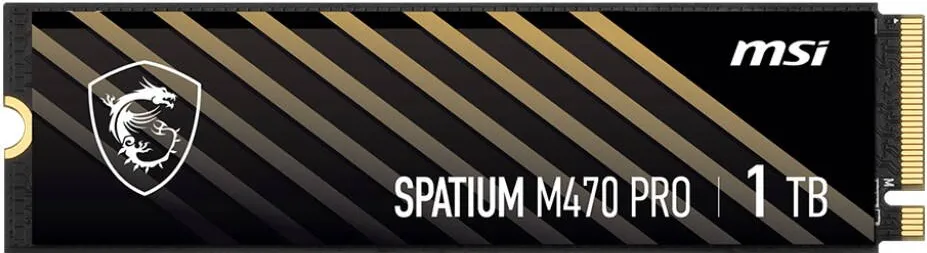 SSD MSI MSI Spatium M470 PRO PCIe 4.0 NVMe M.2 1TB PCI Express 4.0 3D NAND