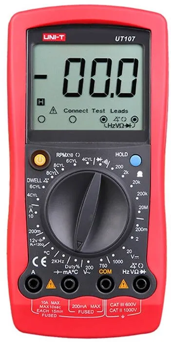 Uni-t UNI-T Handheld Automotive Multimeter UT107