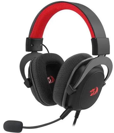 Casti Over-Head Redragon Casti gaming Redragon Zeus Lite negre
