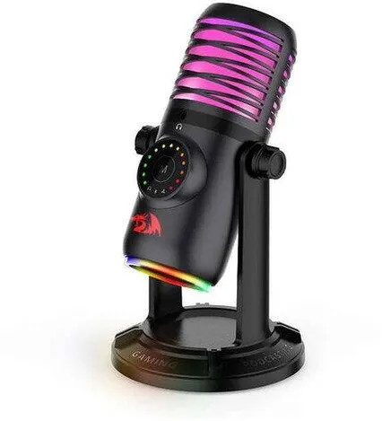 Sursa PC Redragon Microfon Redragon Stellaris negru iluminare RGB cu stand