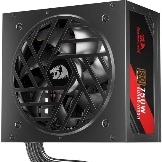 Sursa PC Redragon Sursa Redragon RGPS-750WGU Guard 750W 80+ Bronze ATX3.1 PCIE 5.1