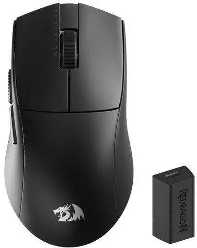Mouse Redragon gaming wireless bluetooth si cu fir Redragon K1ng Standard 1K negru
