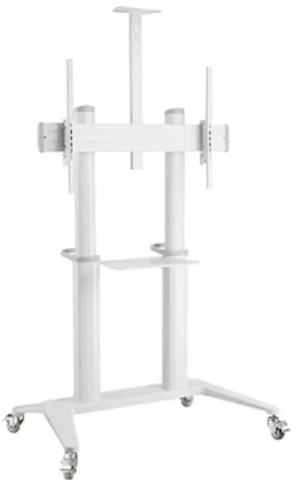 Suport TV / Monitor Blackmount Stand TV mobil, ecrane mari, Blackmount BM-T150WHITE, inaltime reglabila, 70"-120", max. 140kg, eligibil PNRAS/PNRR