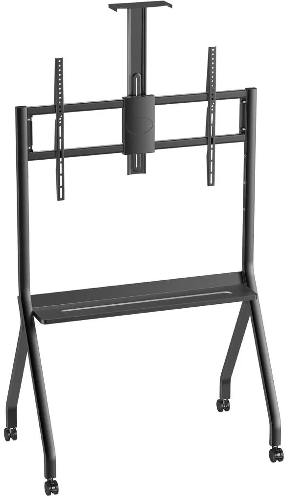 Suport TV / Monitor Blackmount Stand mobil videoconferinta Blackmount CF900, 55”-100”, max.120 kg, suport camera si media inclus, negru