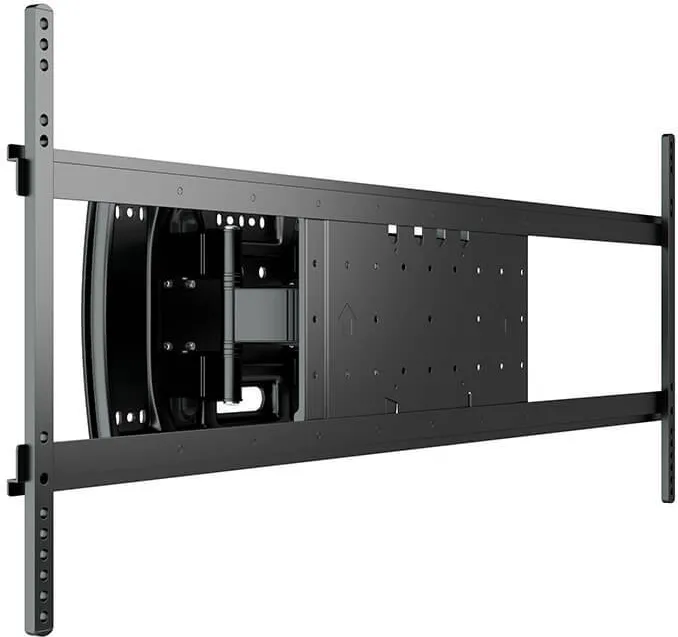 Suport TV / Monitor Multibrackets Suport TV de perete Super Slim Tilt & Turn, Multibrackets MB-9925, 75"-110", max.125 kg, negru