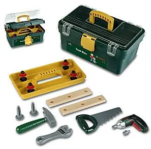 Klein Set Jucarii Tool box and Bosch screwdriver