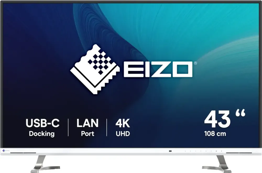 Monitor Eizo 108cm  (42,5") EV4340X-WT  16:09 4K 2xHDMI+DP+USB-C IPS