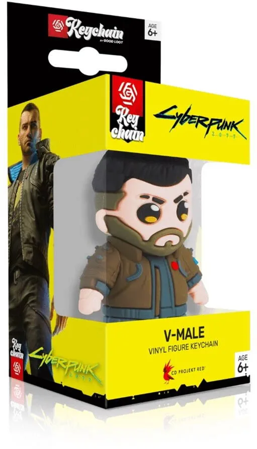 Accesoriu gaming Cenega Publishing 3D Keychain Good Loot Cyberpunk 2077 - V-Male