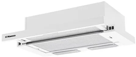 HANSA Hota incorporabila telescopica OTS6251WH, Putere de absorbtie 429 m3/h, 2 motoare, 60 cm, Alb
