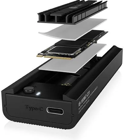 Docking Station Icy Box  IB-180MC-C31 M.2 NVMe&SATA Docking