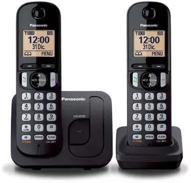 Telefon Fix Panasonic KX-TGC212 Dect Black