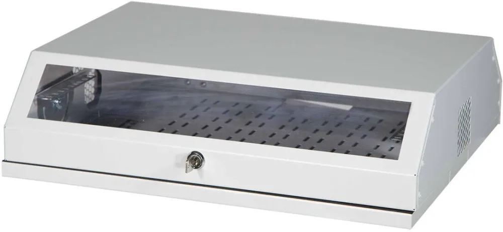 Rack EFB 19" 3HE vertikal +5HE horizontal, Gri