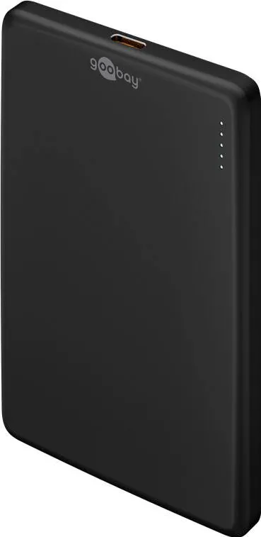 GOOBAY 70182 Magnetic Wireless Power Bank 5,000 mAh