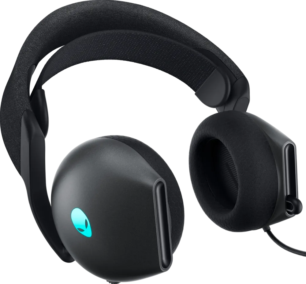 Casti Over-Head Dell Alienware Wired Gaming Headset - AW520H (Dark Side of the Moon)