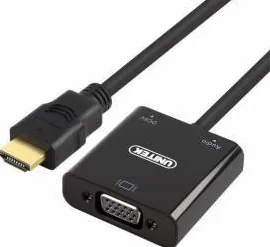 Adaptor Unitek 1x HDMI 1.4b Male - 1x VGA Female + 1x Jack 3.5 mm Female
