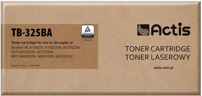 Toner imprimanta ACTIS COMPATIBIL TB-325BA for Brother printer; Brother TN-325BK replacement; Standard; 6000 pages; black