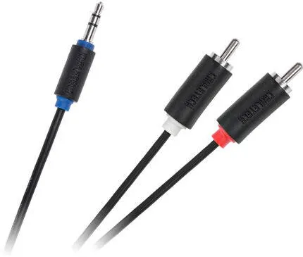 Cabletech CABLU JACK 3.5 - 2RCA H STANDARD 5M