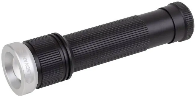 LEDVANCE Lanterna LED de mana Ledvance Tactical, 15W, 1400 lm, zoom, 4 moduri de iluminare, 6xAAA neincluse, IP65, Negru