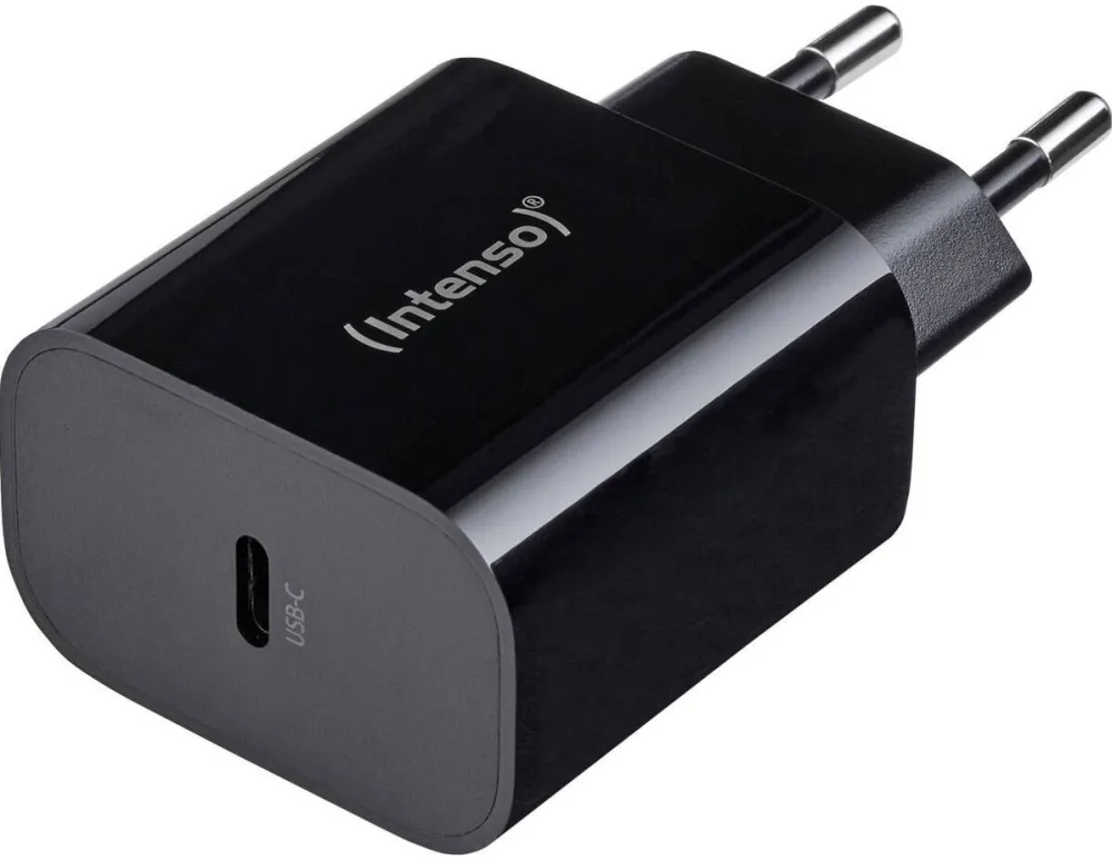 Intenso Incarcator telefon Intenso W20C, 1xUSB-C, 20W, negru