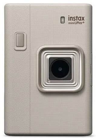 Aparat foto compact FUJIFILM instant instax mini LiPlay Plus, Sand Beige