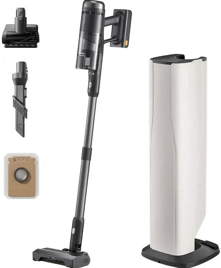 Aspirator Roborock Aspirator vertical Roborock H60, 90 minute autonomie, 210 AW, negru