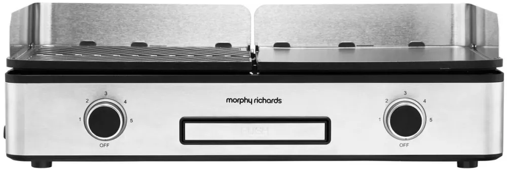Morphy Richards Grill electric Morphy Richards MGS1002, 2400W, argintiu