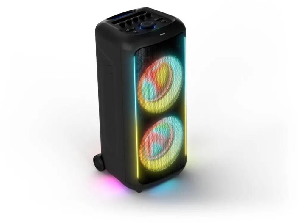 Philips Difuzor portabil Philips TAX5000E, 200W, Bluetooth, protectie IPX4, roti, 33x16x16cm