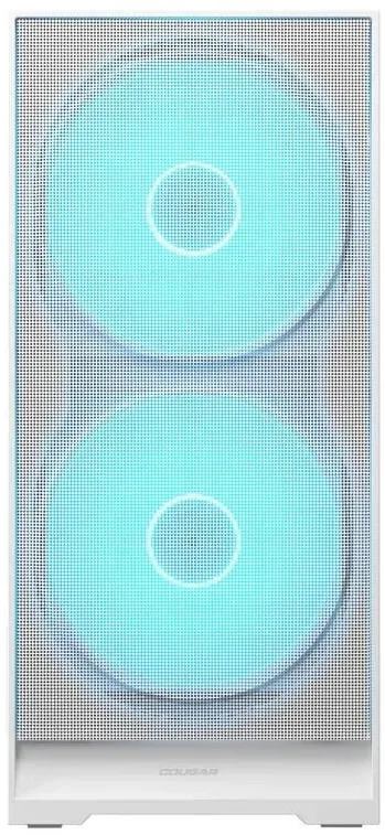 Carcasa PC Cougar Carcasa Cougar Airface 180, ARGB, Middle Tower, Fara sursa Alb