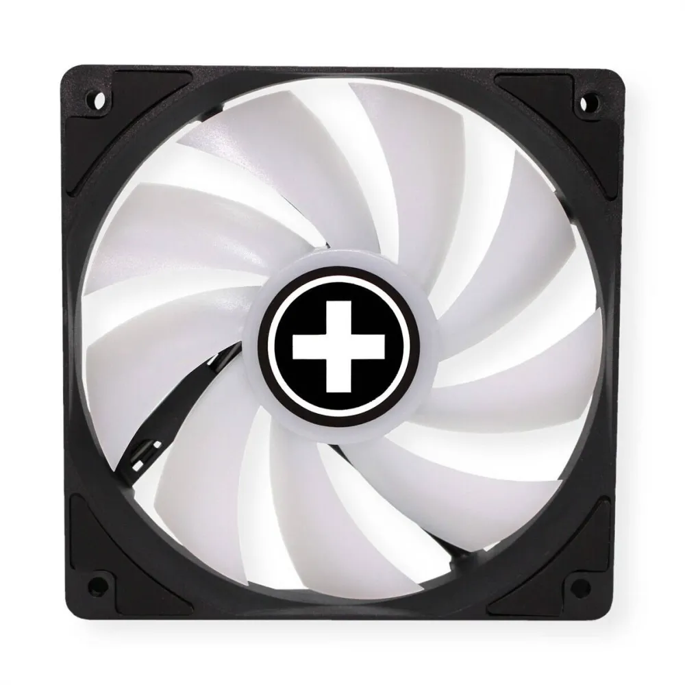 Xilence Ventilator PC ARGB, Xilence, Plastic, Negru/Alb, 120mm
