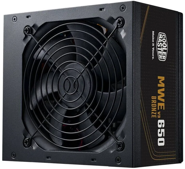 Sursa PC Cooler Master Sursa PC Cooler Master MWE Bronze V3, 650W, 80 Plus Bronze, 1x120mm, neagra