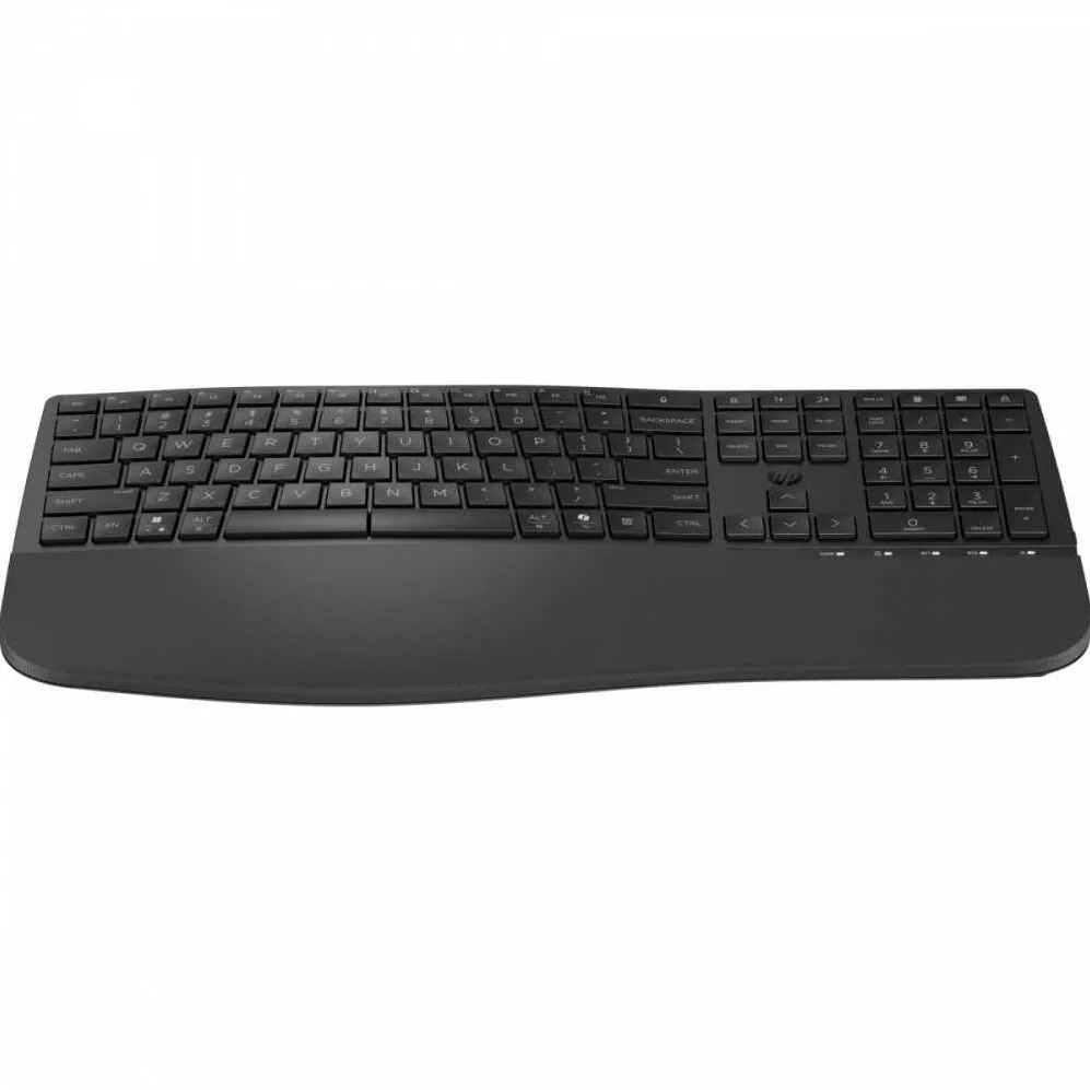 Tastatura HP Tastatura HP, model 685 Comfort, wireless, suport pentru palme, neagra, Bluetooth, USB