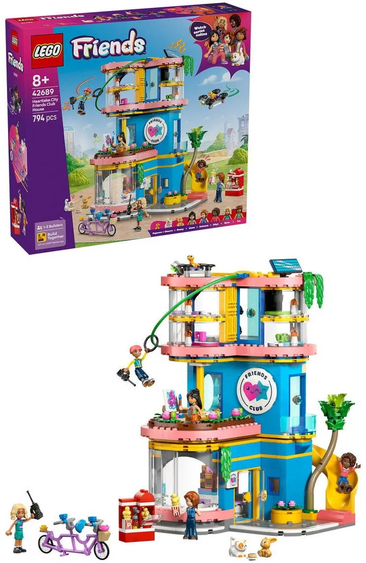 LEGO® Friends - Clubul prietenilor din orasul Heartlake 42689, 794 piese