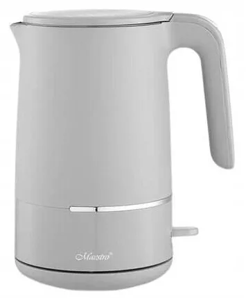 Maestro Ceainic electric Maestro, 1.7L, 1800W, inox, gri