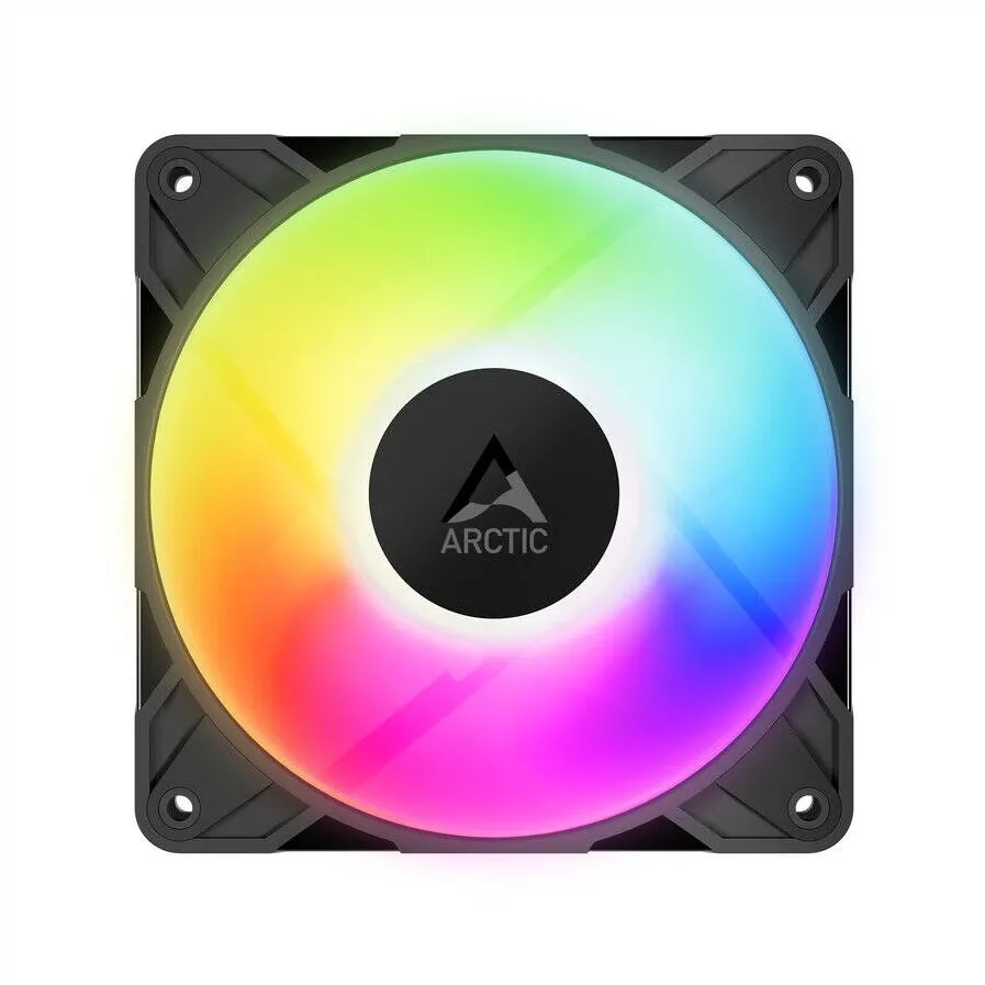 ARCTIC Ventilator Arctic P12 Pro Reverse A-RGB, 120 mm PWM, 500 - 3000 rpm, Negru