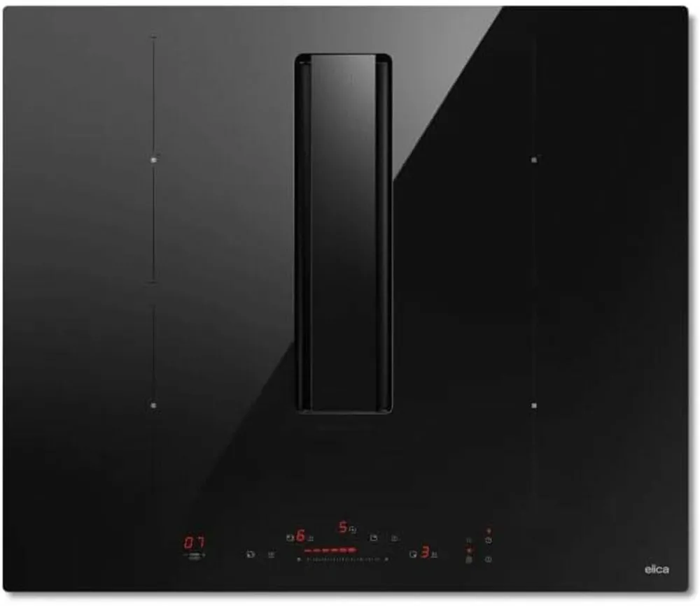 Plita ELICA Plita Inductie Elica NikolaTesla Alpha B 60 cm, 7400 W, Negru, 4 Zone Gatit, 60x51,5 cm
