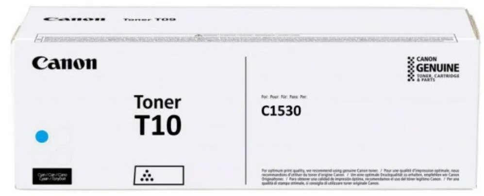 Toner imprimanta Canon Toner imprimanta, Canon, Compatibil cu C1530 (T10), 10000 pagini, Cyan