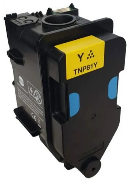 Toner imprimanta Konica-Minolta Toner imprimanta, Konica Minolta, Compatibil cu Konica Minolta TNP81, 9000 pagini, Galben
