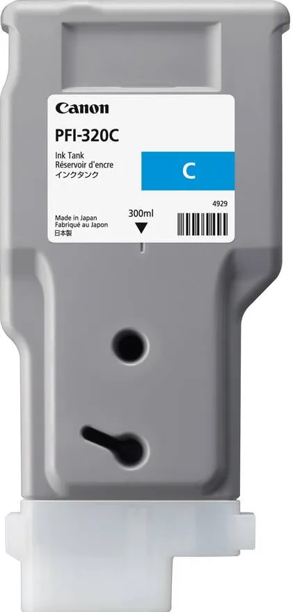 Cartus Imprimanta Canon Cartus cerneala Canon PFI-320 Cyan 300ml pentru TM-200, TM-300