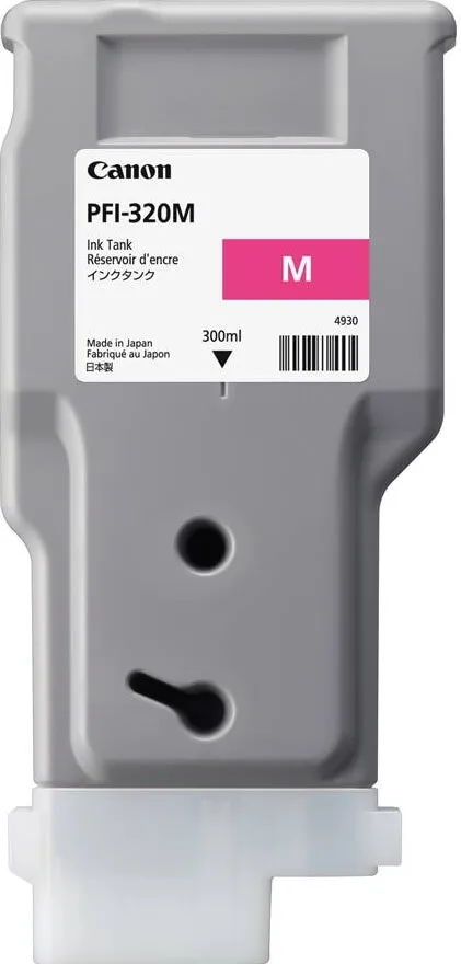 Cartus Imprimanta Canon Cartus cerneala Canon PFI-320 Magenta 300ml pentru TM-200, TM-300