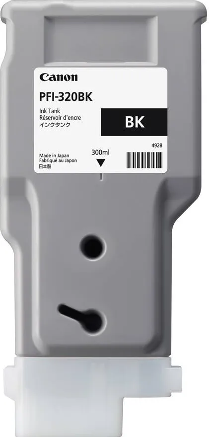 Cartus Imprimanta Canon Cartus cerneala Canon PFI-320 Black 300ml pentru TM-200, TM-300