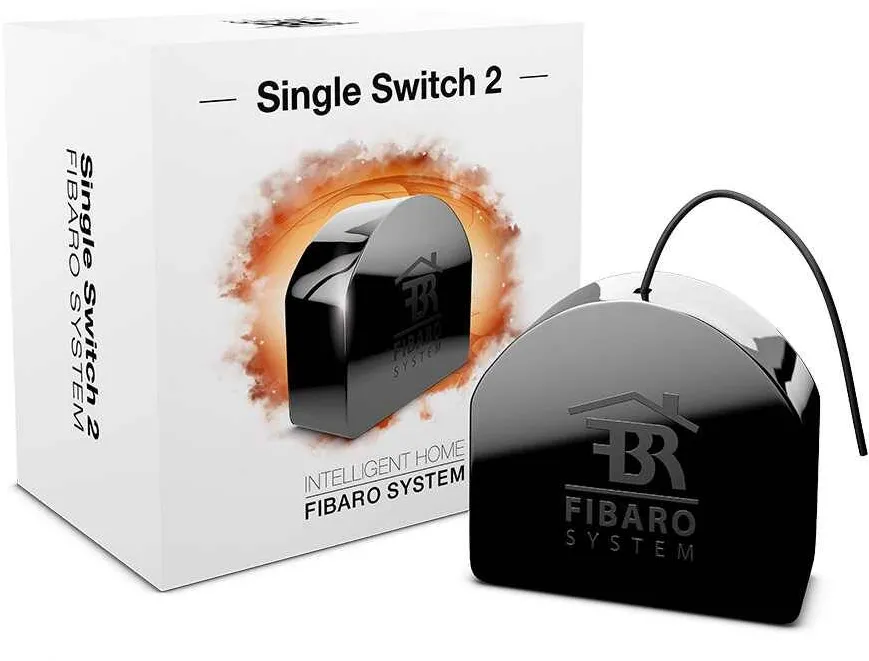 Switch FIBARO Modul smart, Fibaro, Negru