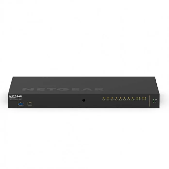 Switch Netgear Comutator, NetGear, M4250-10G2XF-POE, Negru